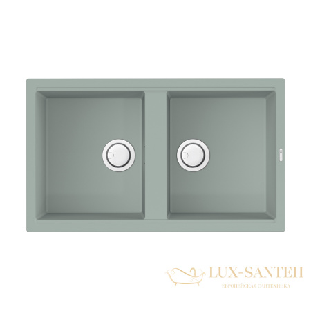 кухонная мойка omoikiri kitagawa 86-2-wg 4993731 artceramic, зеленый